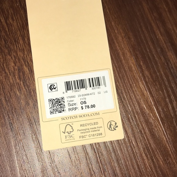 Scotch & Soda Kids' Unisex Towelling Bucket Hat NWT - Picture 3 of 8